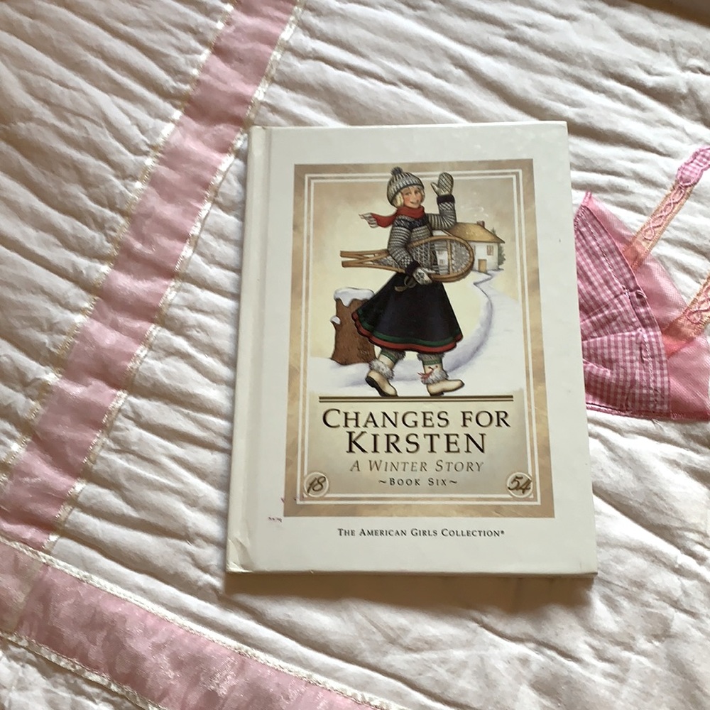 American Girl Doll book ChangesFor Kristen A Winter Story Book6 see closet book2